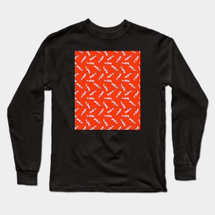 Lightning bolt red Long Sleeve T-Shirt